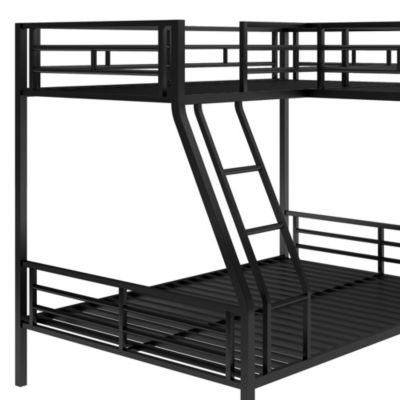 Twin Loft Bunk Bed with Desk and Metal Frame