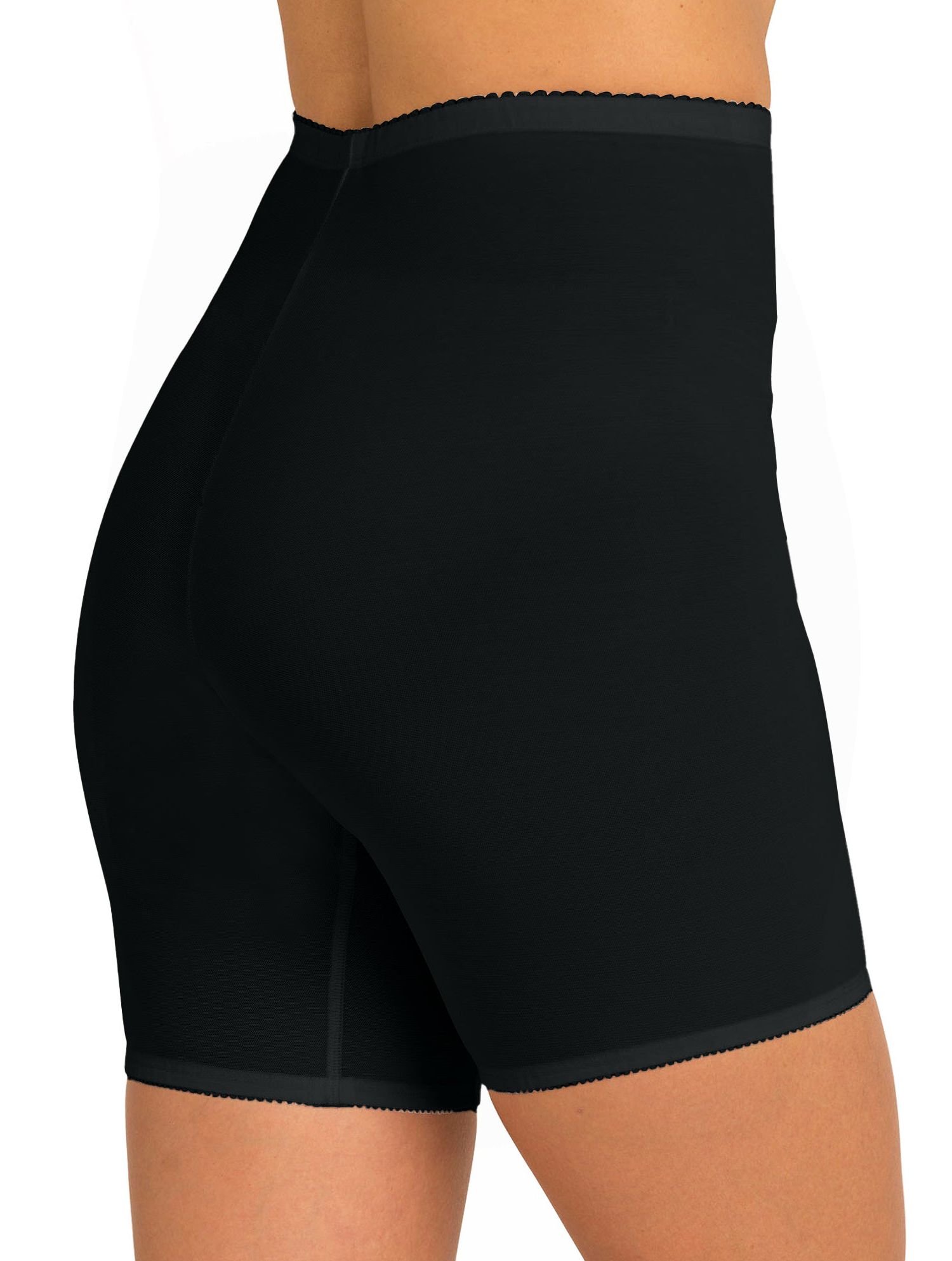 Plus Size High-Waist Power Mesh Long Leg Shaper