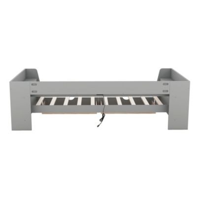 Streamdale Twin Daybed with Storage and Charging Station, White