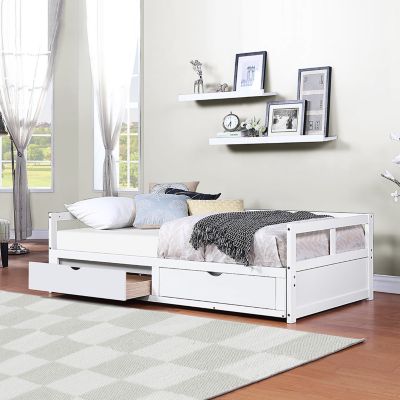 Streamdale Extendable Daybed with Trundle and Storage