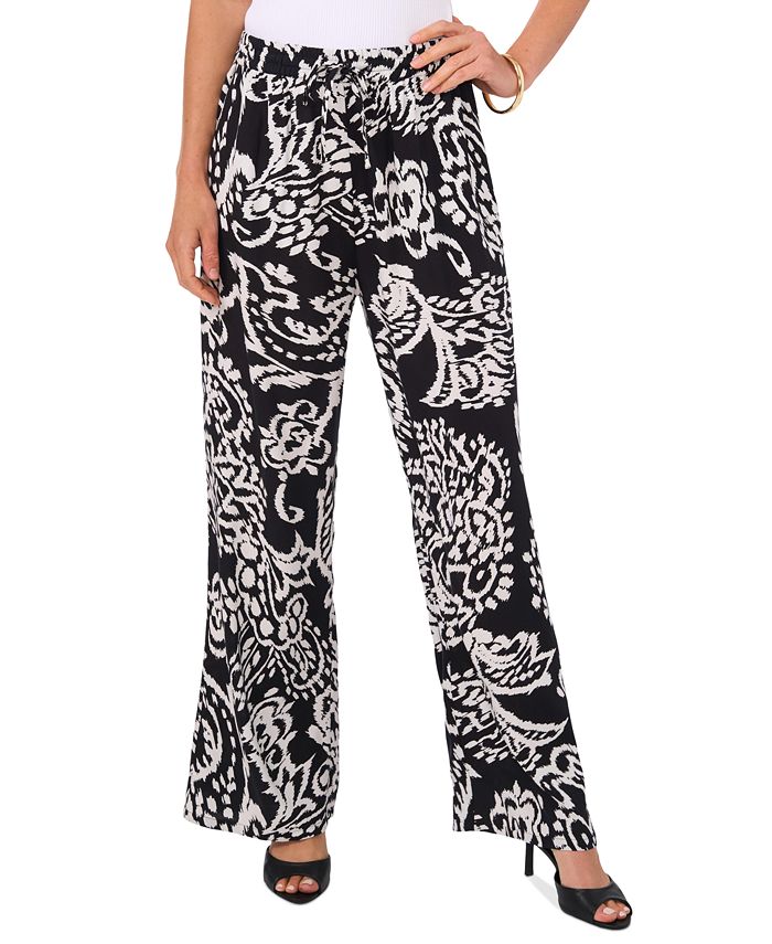 Jeans Femme Larges Imprimés PIANURASTUDIO – Taille US 6, Occasion Comme Neuf, Fabriqué En Italie