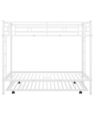 Twin Over Twin Bunk Bed With Trundle