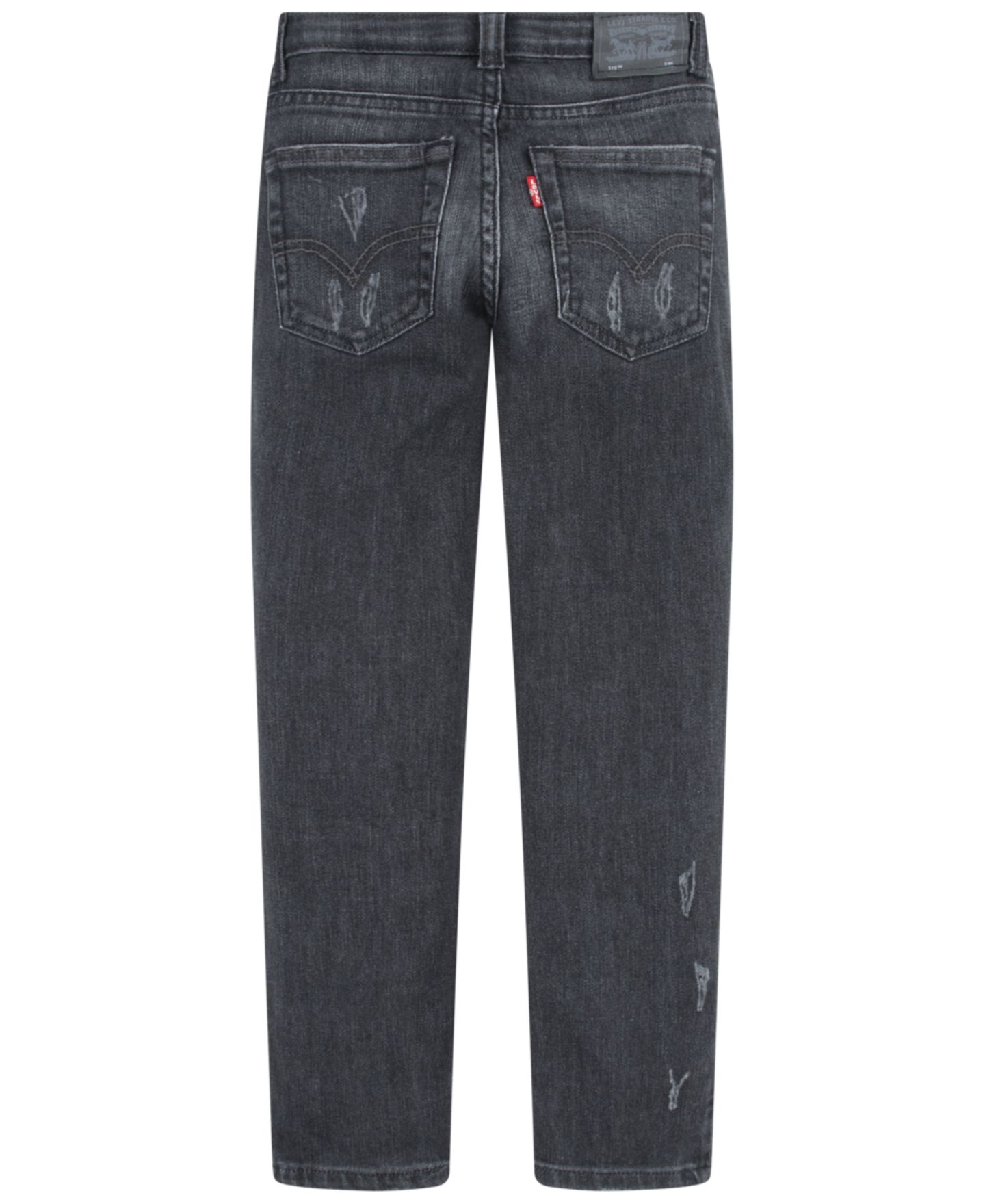 Джинсы Levi's 510 Skinny Fit Everyday Stretch Performance для мальчиков, цвет: Чёрный — фото 14