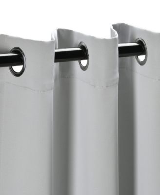 Solid Classic Modern Wrinkle Resistant Room Darkening 8-Piece Curtain Set with Grommet Header Top, 52" X 84"