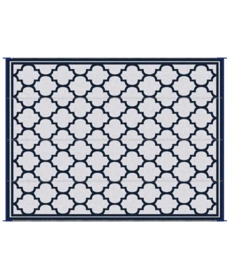Outdoor Rug, 9' x 12' Plastic Rug, &