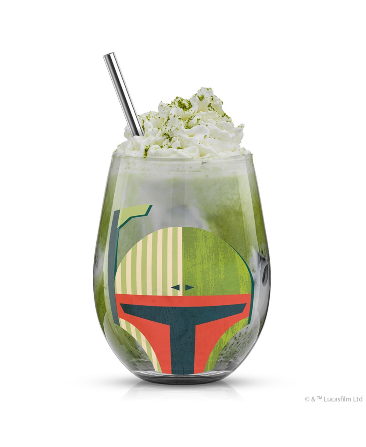 JOYJOLT STAR WARS HELMET HUES STEMLESS DRINKING GLASSES, SET OF 4 