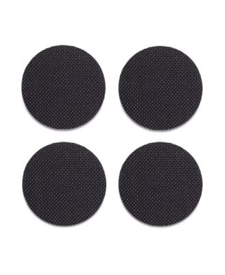 Mini Basketweave Round Coasters, Set of 4
