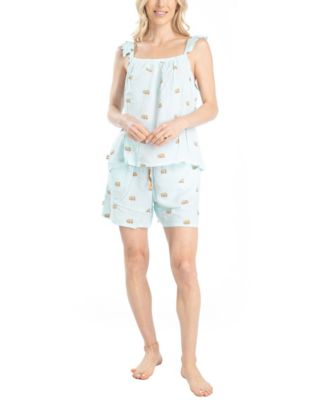 Women's Vibes Cami Short rayon set