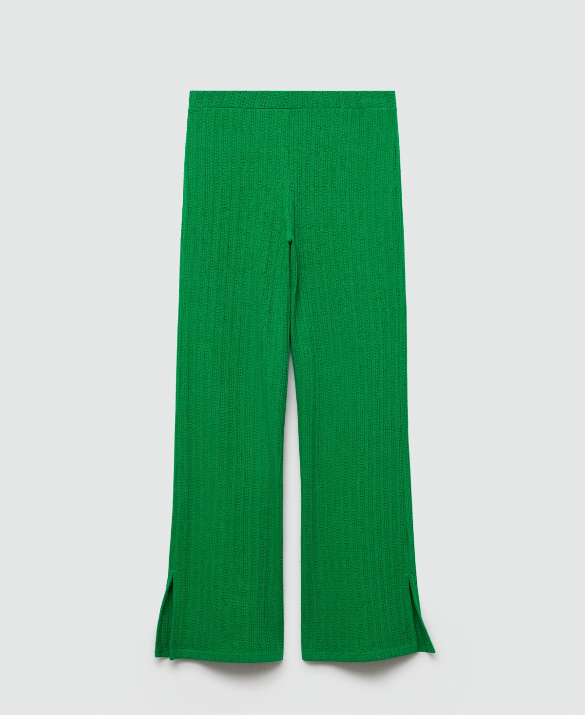 Mango Women's Straight Crochet Pants