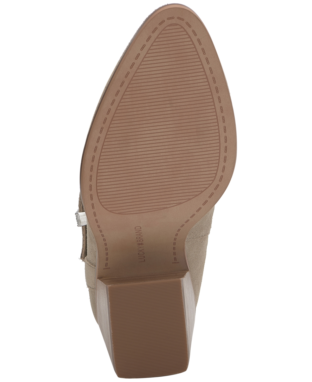 Lucky Brand Women's Sogn Buckled Block-Heel Western Boots