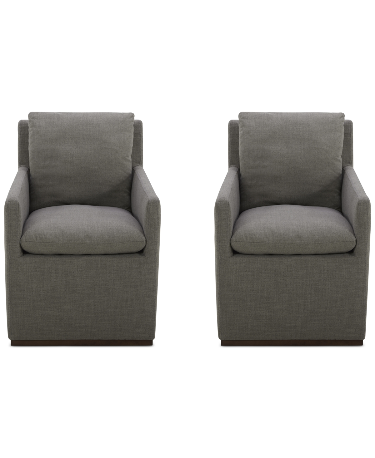 Macy's Kenity Ii 2-pc. Arm Chair Set, Created For  In Flint