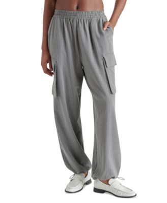 Steve Madden - Women's Themis Pinstripe Cargo Pants