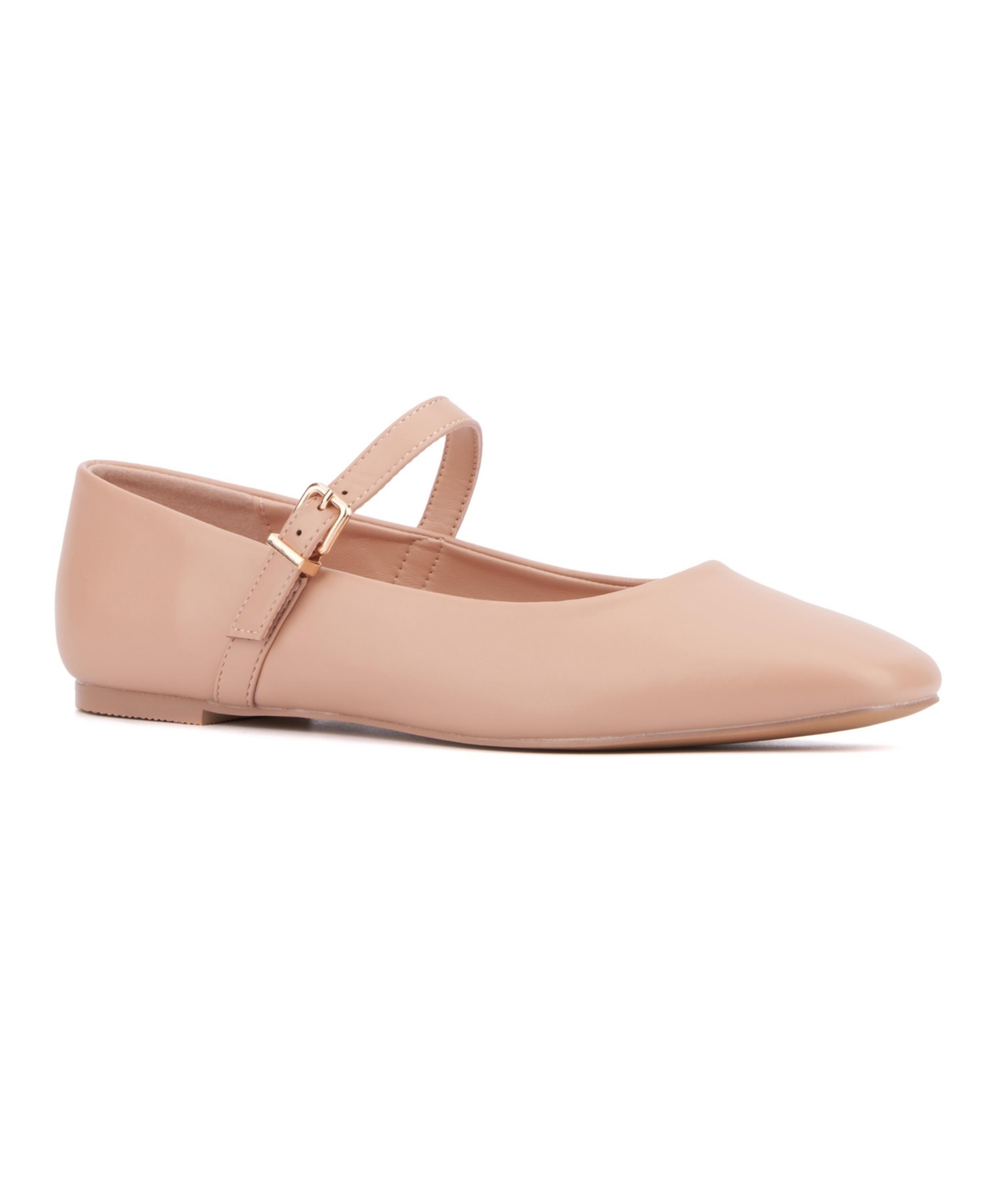 New York & Company Women's Page- Buckle Ballet Flats