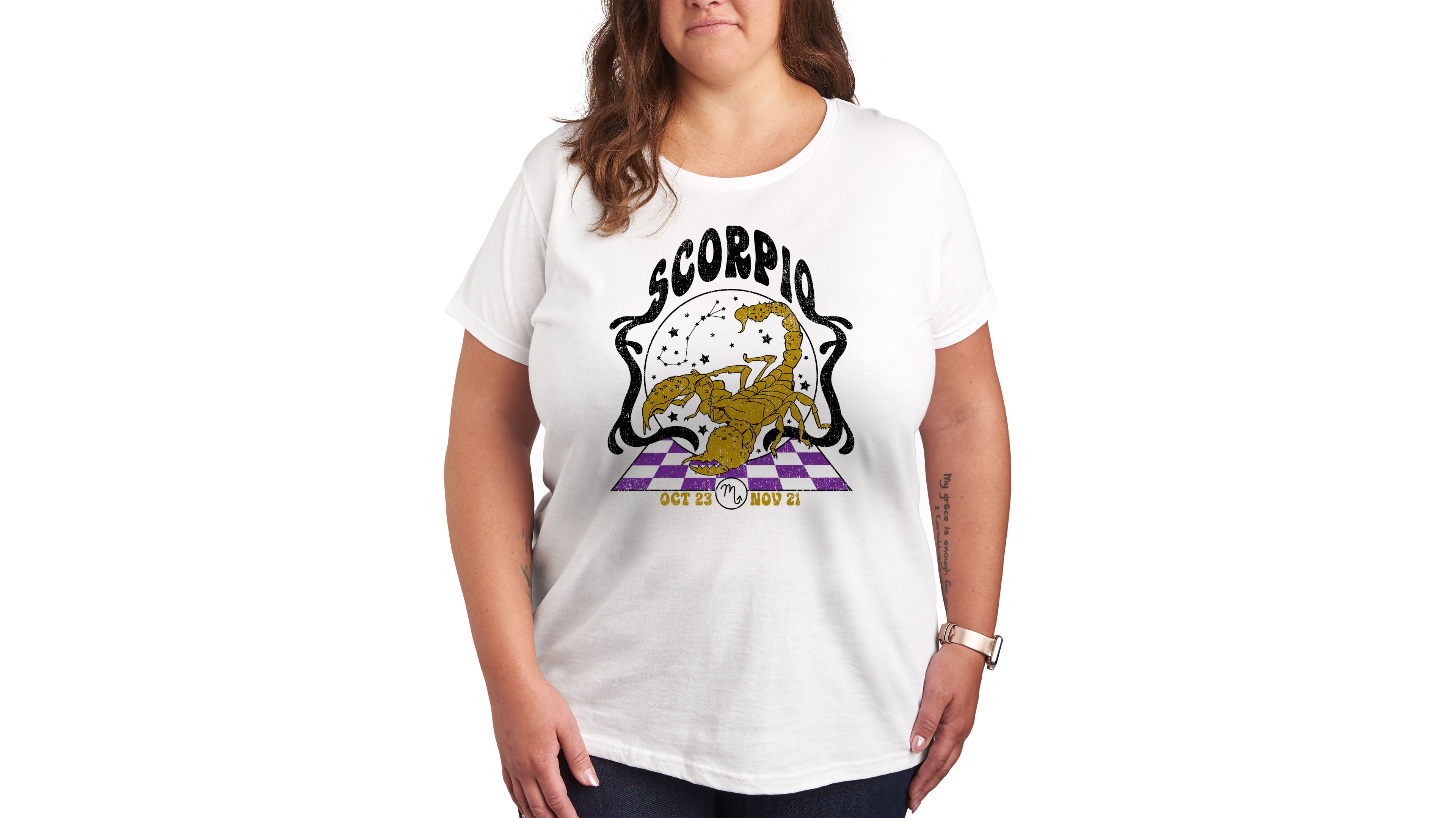 Hybrid Apparel Zodiac Scorpio Plus Graphic T-Shirt