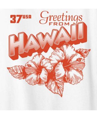 USPS Hawaii Stamp Plus Size Graphic T-Shirt