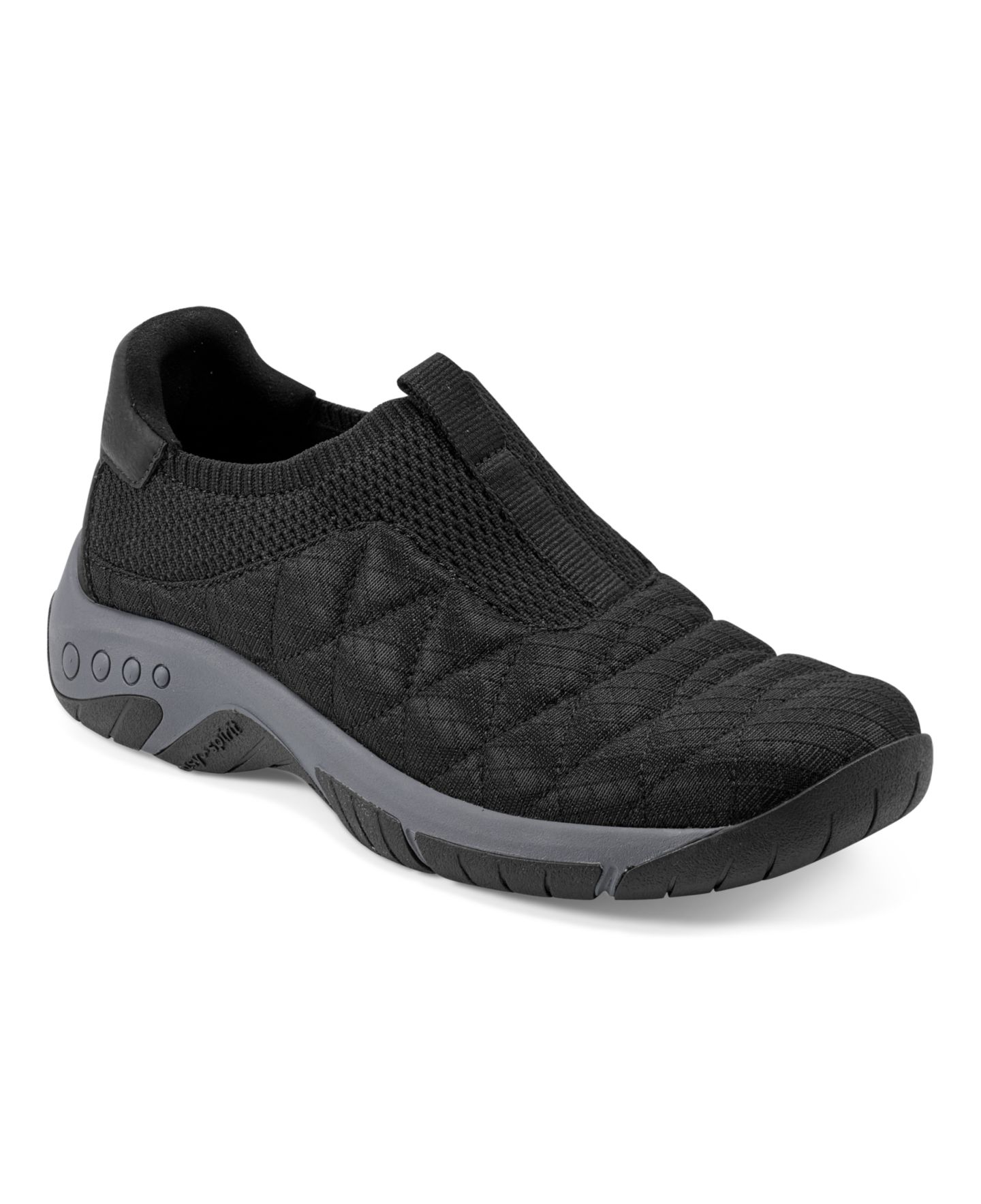 Женские кроссовки Easy Spirit Wallis Lightweight Slip-On, цвет: Чёрный — фото 1