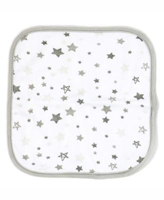 Baby Boys and Baby Girls Elephant and Balloons Hooded Bath Towel and Wash Cloth Set