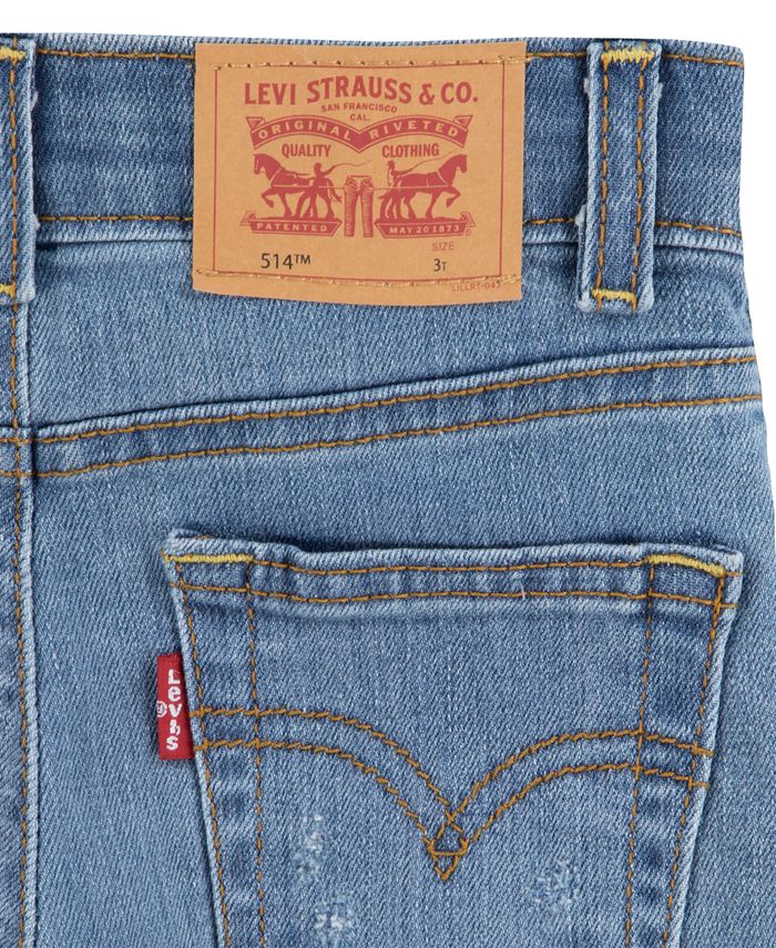 Levi's Toddler 514™ Straight Fit Performance Jeans - Macy's