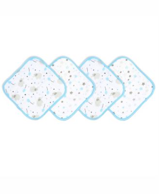 24 Piece Baby Boys Elephants and Woodland Moose Infant Apparel Layette Gift Set