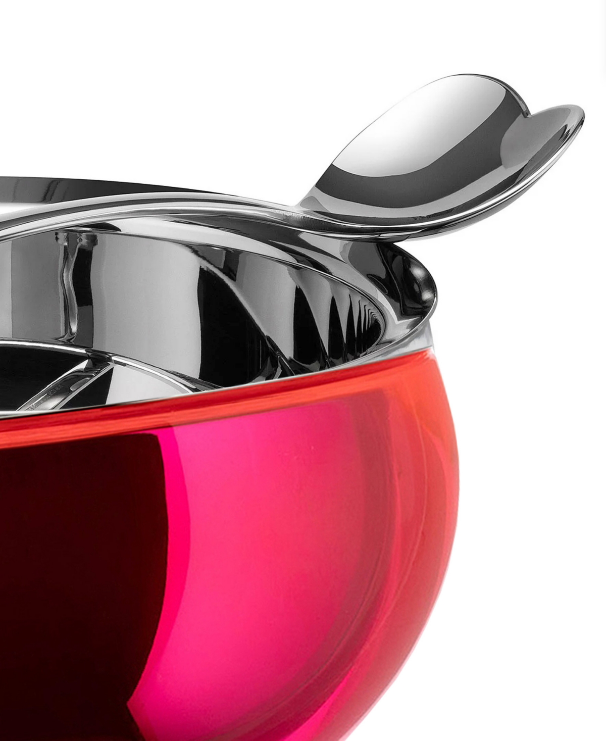 Shop Alessi 1 Cup Ice Cream Bowl Spoon By Miriam Mirri In Pink