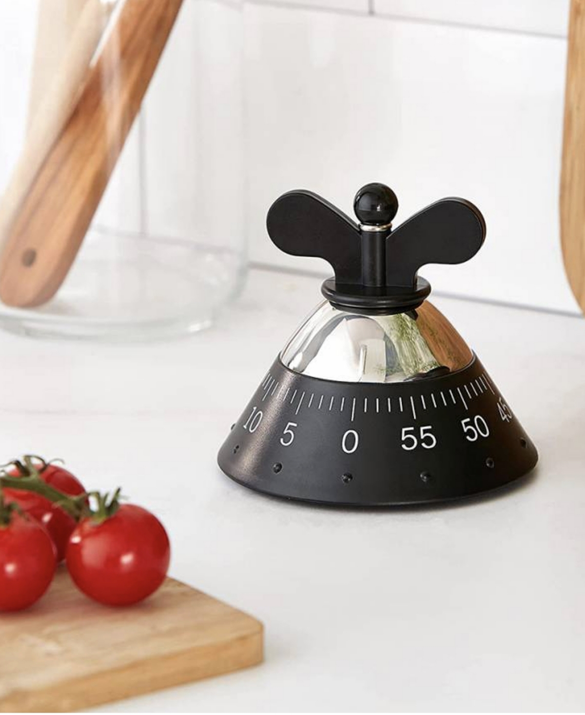 Alessi Kitchen Timer By Michael Graves In Black