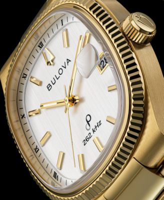 Men's Super Seville Gold-Tone Stainless Steel Bracelet Watch 38mm