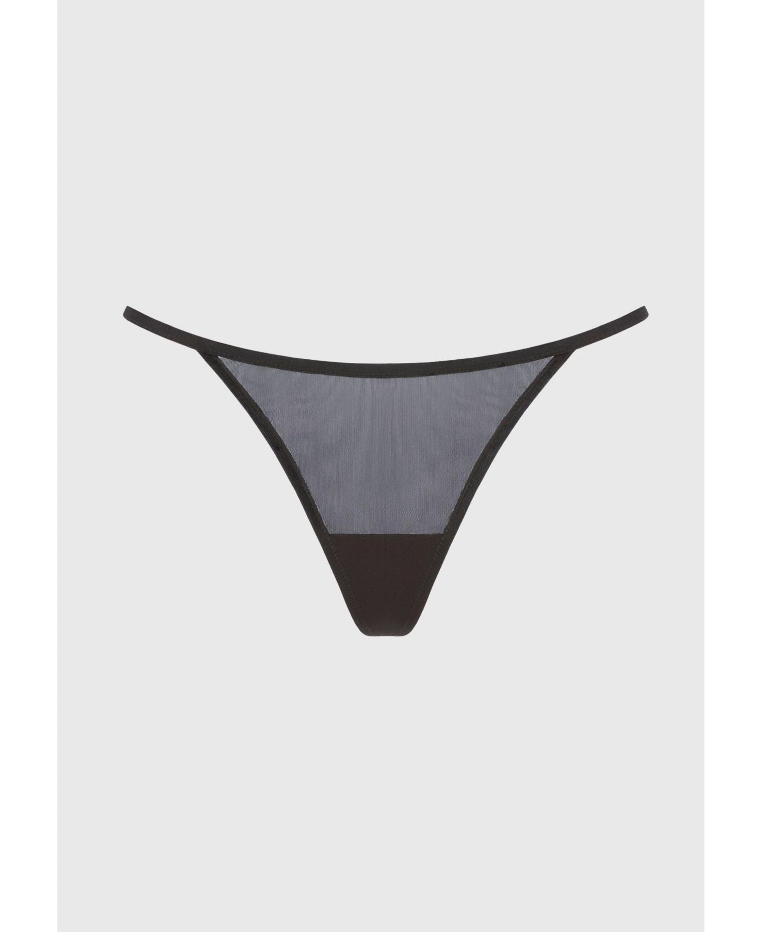 Plus Size the String Thong - Mesh