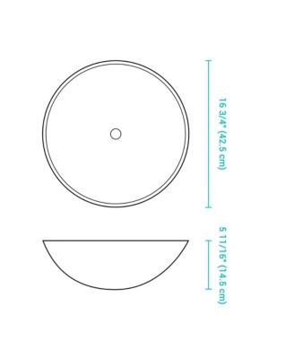 Tempered Glass Round Vessel Sink Antique Totem Above Counter Bathroom Vanity Bowl Basin