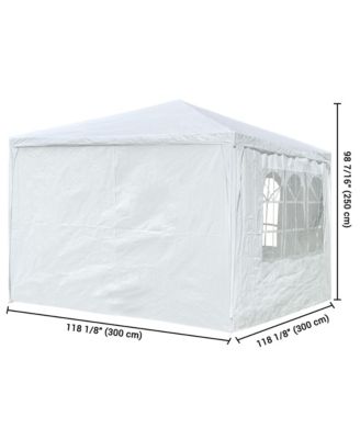 10'x10' Party Wedding Tent Canopy Heavy Duty Gazebo Pavilion Events Patio Outdoor