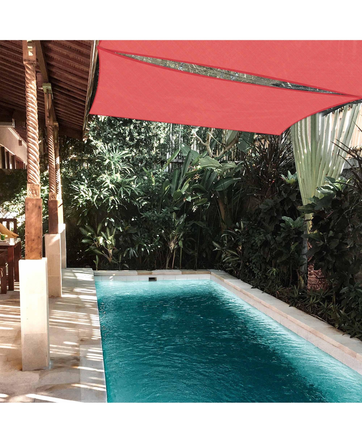 Yescom 10x10 Ft 97% Uv Block Square Sun Shade Sail Canopy Cover Net Backyard Deck