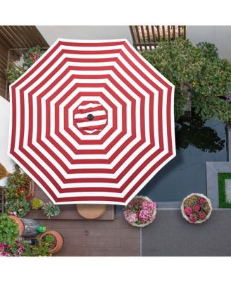8 Ft Patio Umbrella Replacement Canopy Market Table Top Sunshade Cover Outdoor