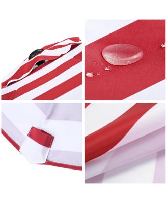 9 Ft Patio Umbrella Replacement Canopy Market Table Top Sunshade Cover Outdoor