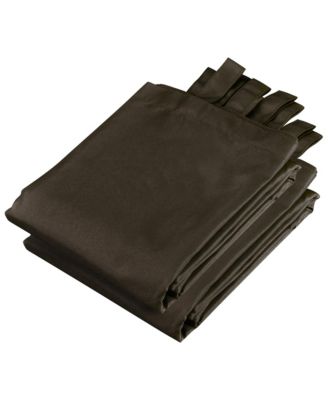 2 Pack 54"x96" Outdoor Curtain Panel Tab Top Drape UV30+ Pergola Porch Pavilion