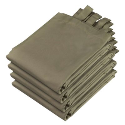 54"x120" Outdoor Curtain Panel Tab Top UV30+ Porch Pergola Backyard 4 Piece