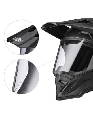 H-VEN35 Dual Sport Motorcycle Helmet DOT Approved Dirt Bike Off Road ATV