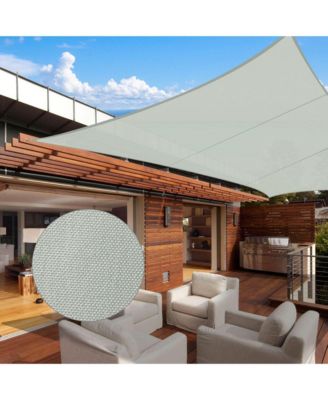 10x13 Ft 97% UV Block Rectangle Sun Shade Sail Top Canopy Outdoor Patio Backyard