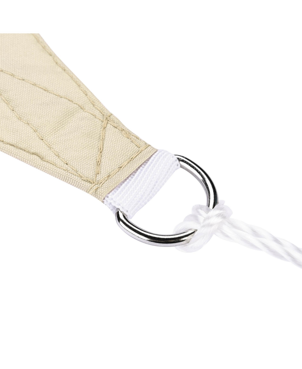 10 Ft Triangle Sun Shade Sail Canopy 97% Uv Block Patio Awning Outdoor Yard Deck