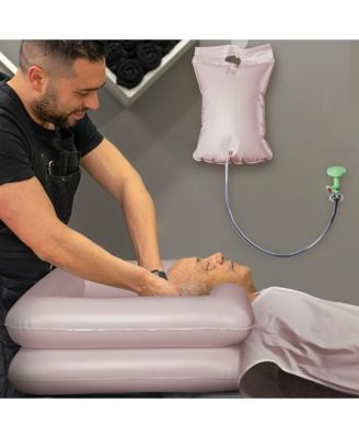 Inflatable Shampoo Bowl Kit Set of 2 Hair Washing Basins For Elderly Disabled