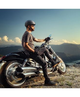 German Style Half Face Motorcycle Helmet DOT Bike Chopper Cruiser Scooter