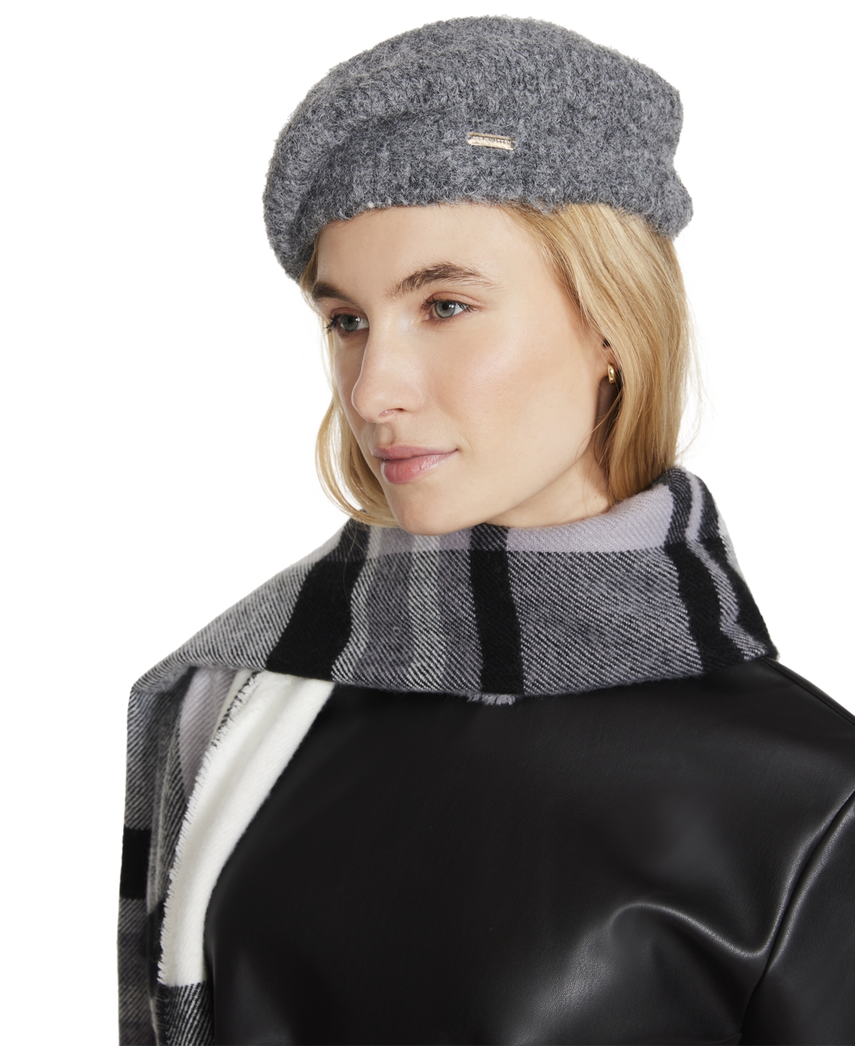 Steve Madden Women's What The Fuzz Warm Beret