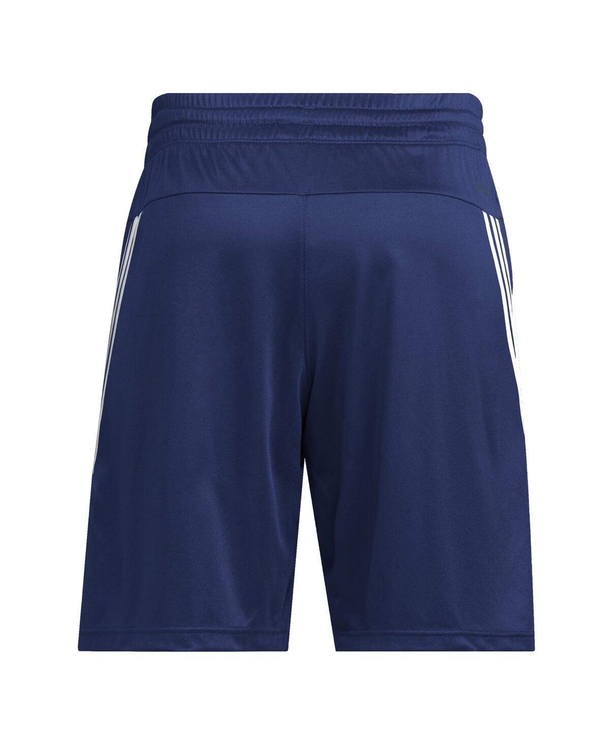 Adidas Men'sArgentina National Team Club Crest Three-Stripe Aeroready Shorts - Navy