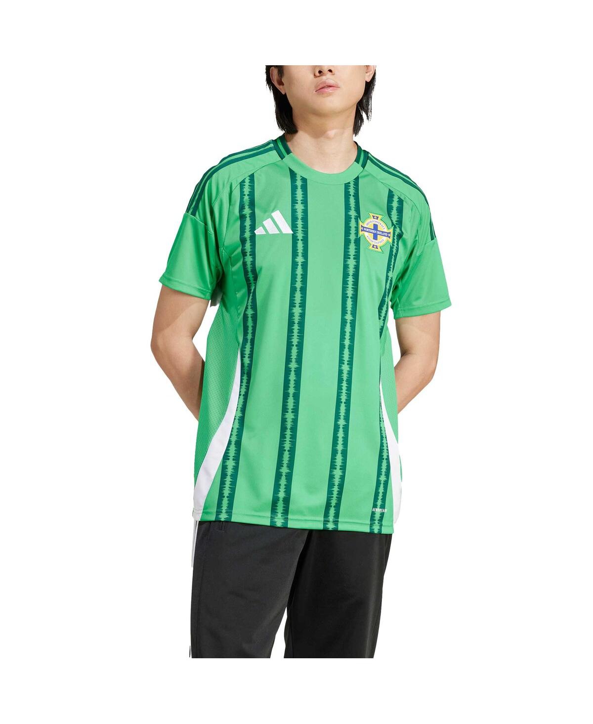 Adidas Men'sNorthern Ireland National Team 2024 Home Replica Jersey - Green