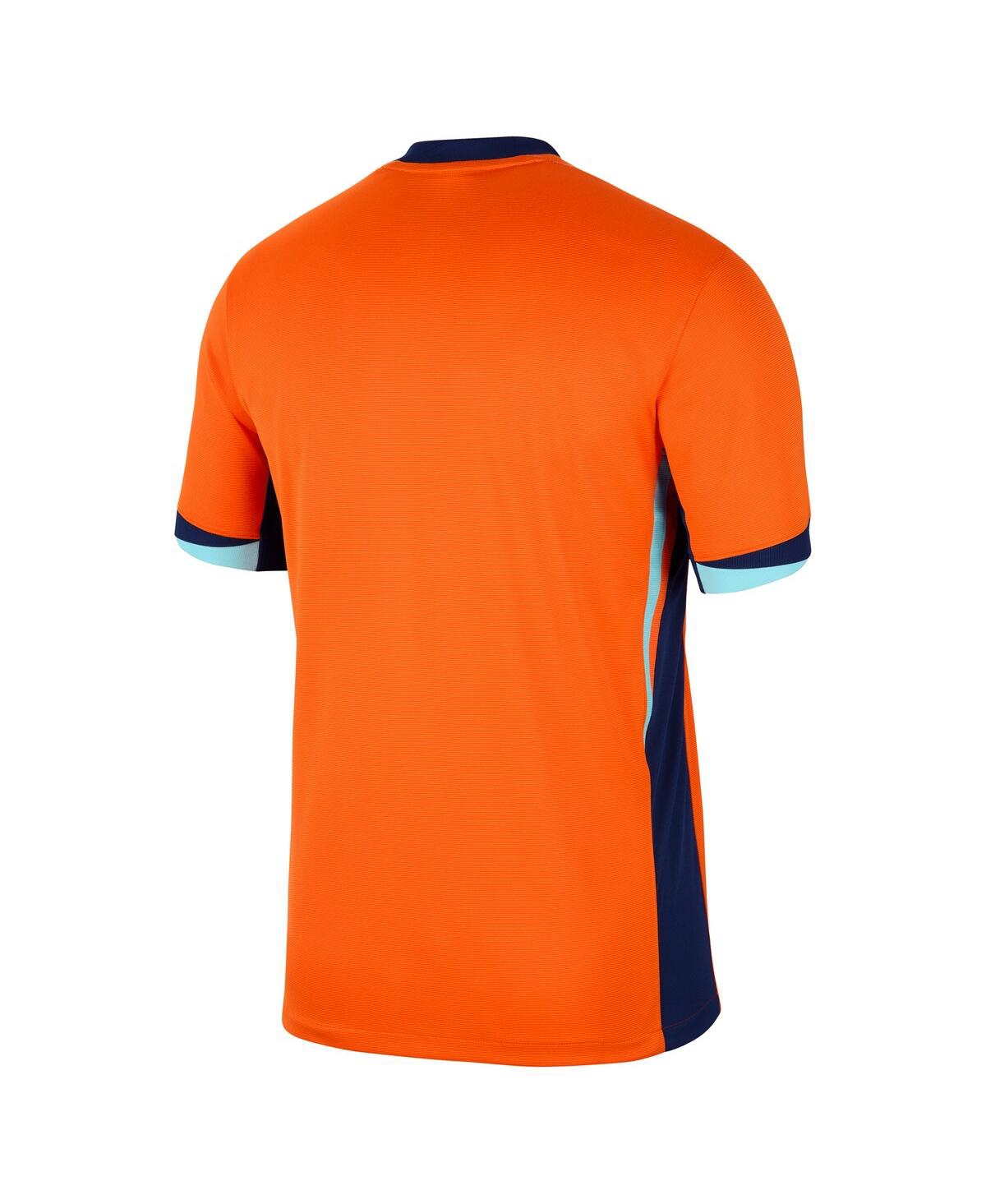 Nike Men'sNetherlands National Team 2024 Home Replica Blank Jersey - Orange
