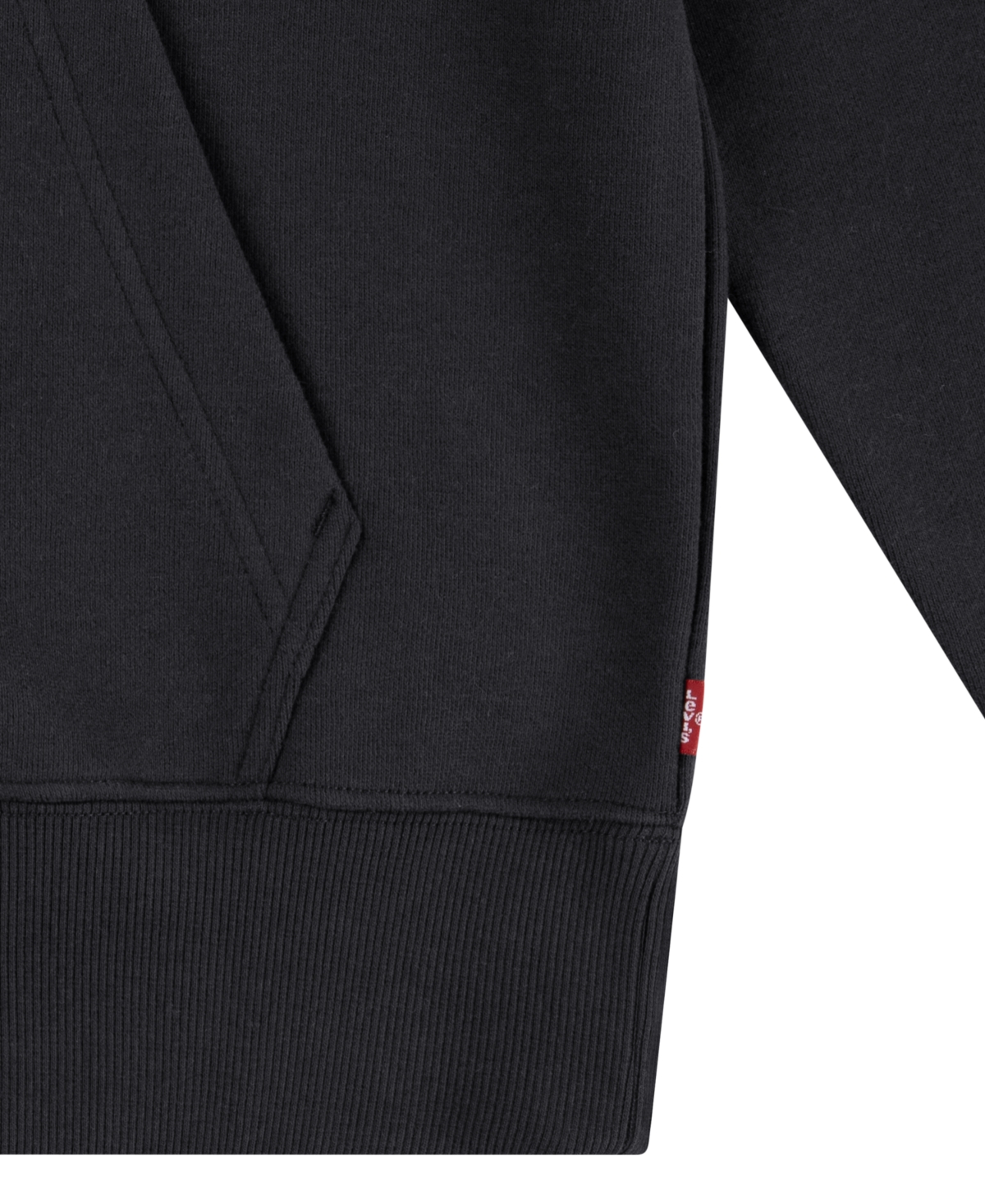 Levi's Big Boys Sleeve Hit Soft Fleece Pullover Hoodie