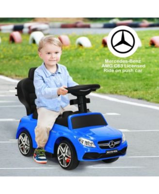 3-in-1 Mercedes Benz Ride-on Toddler Sliding Car