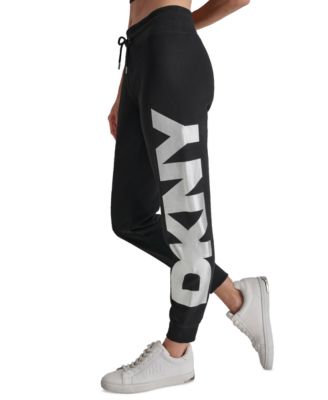 DKNY - Women's Exploded Logo Cuff Jogger Pants