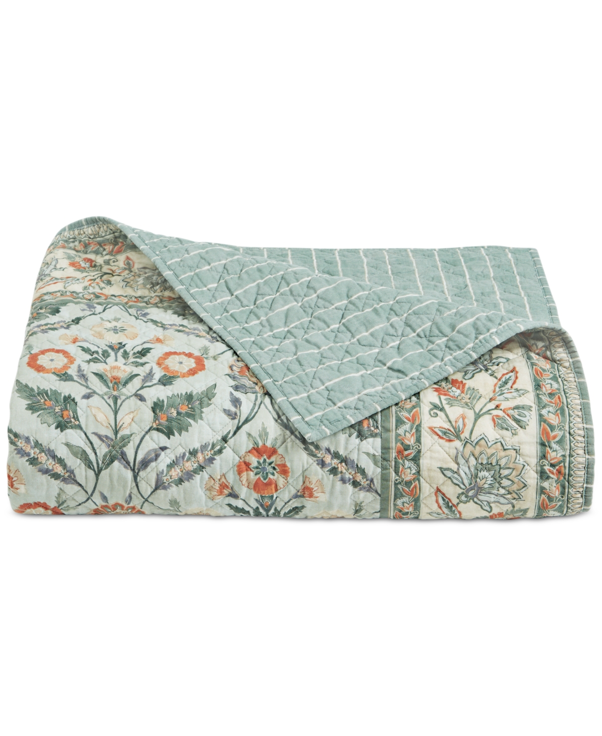 Charter Club Jacobean Border 2-pc. Quilt Set, Twin, Exclusively At Macy's