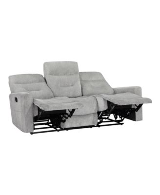 White Label Borneo 81" Double Reclining Sofa