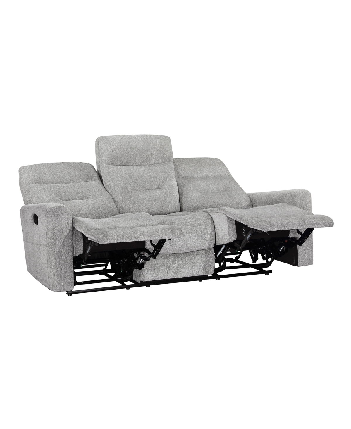 HOMELEGANCE WHITE LABEL BORNEO 81" DOUBLE RECLINING SOFA 