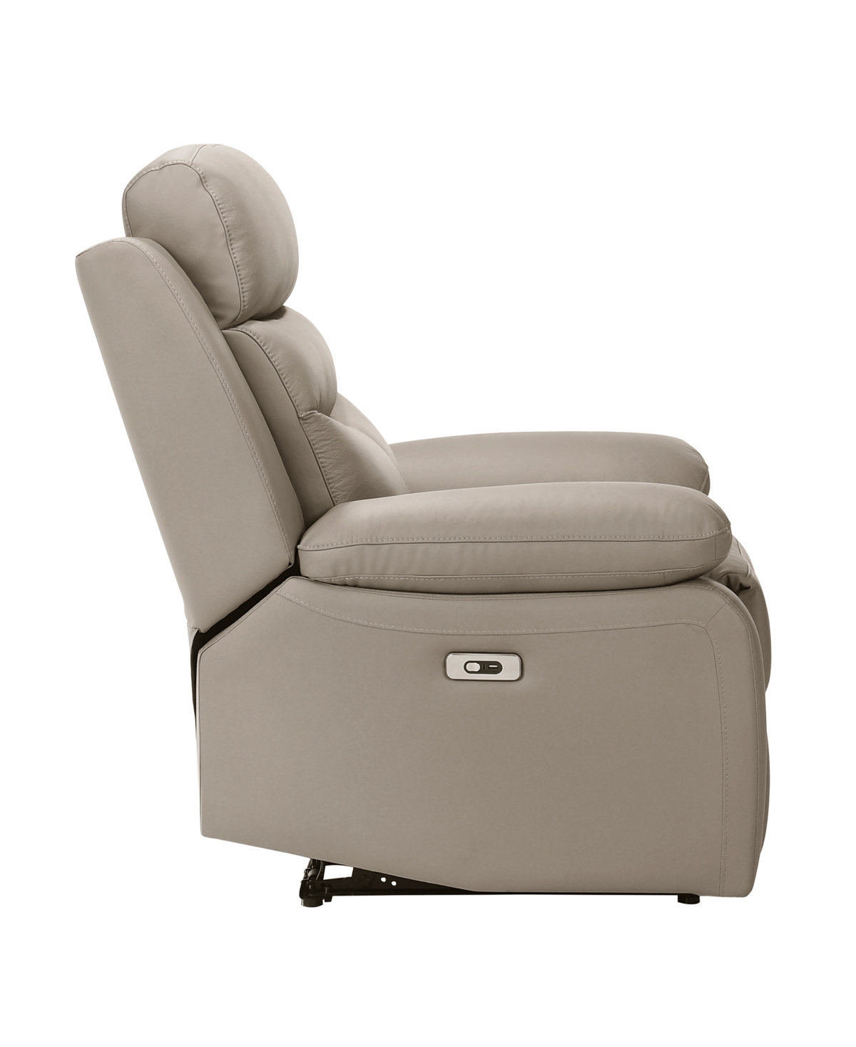 Shop Homelegance White Label Rittman 41" Power Reclining Chair In Latte
